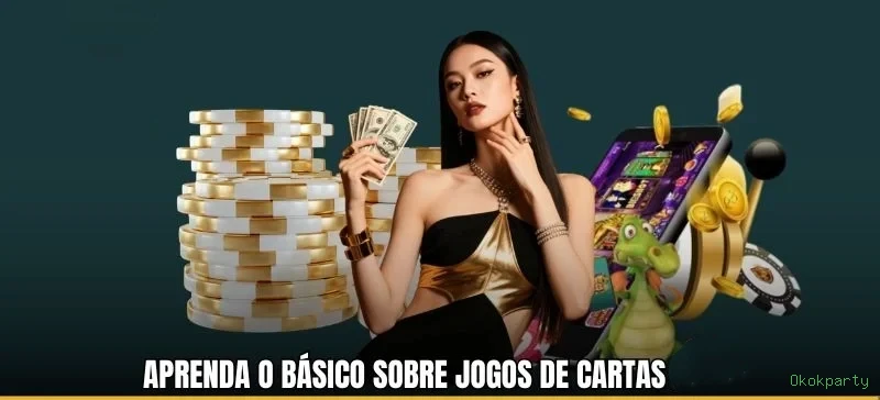 Imagem promocional da Okokparty mostrando a plataforma e suas vantagens